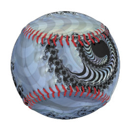 Pelota De Béisbol Fractal Spiral Elegance Baseball