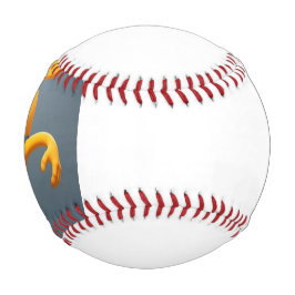 Pelota De Béisbol „Fröhliches Einaugenmonster mit Geisterfreund“