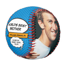 Pelota De Béisbol Fun moderno Guay Brother Comic Book