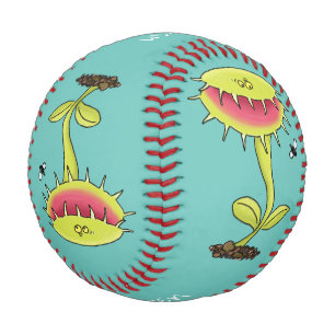 Pelota De Béisbol Funny carnívoro Venus trampa de mosca personalizad