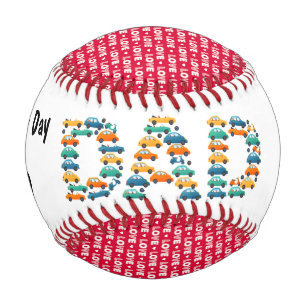 Pelota De Béisbol Fútbol Personalizado Feliz Día de los Padres