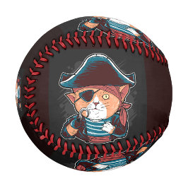 Pelota De Béisbol Gato pirata