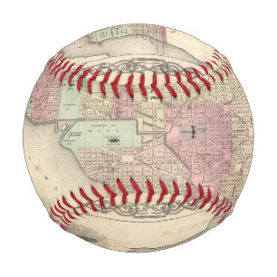 Pelota De Béisbol Georgetown y la ciudad de Washington