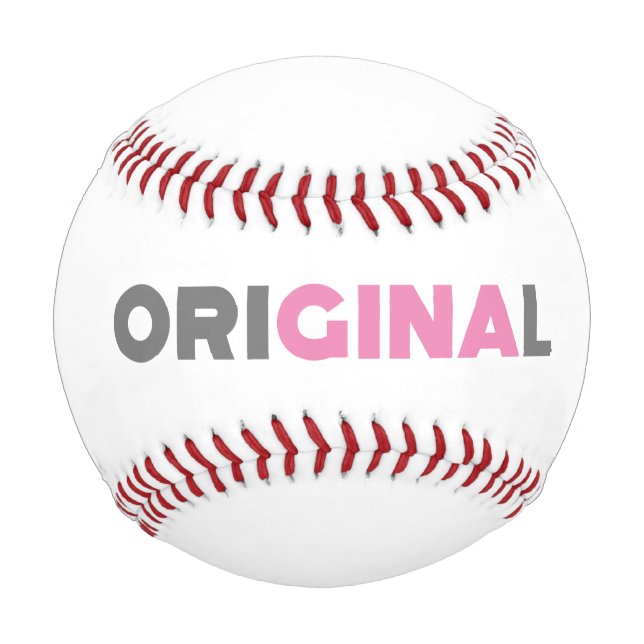 Pelota De Béisbol Gina Original (Anverso)