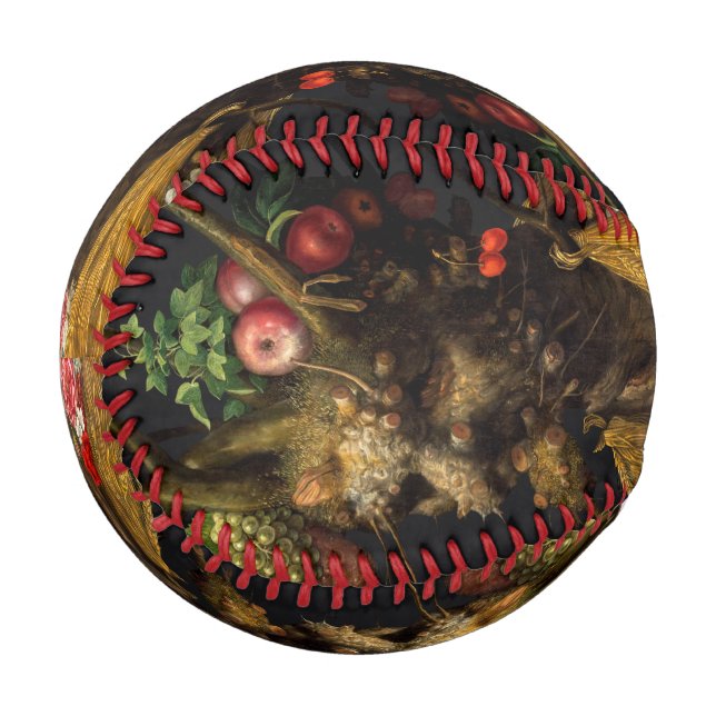 Pelota De Béisbol Giuseppe Arcimboldo - Cuatro estaciones en una sol (Anverso izquierdo)