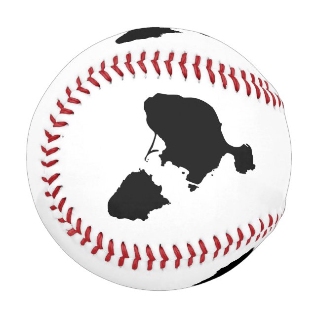 Pelota De Béisbol Gotts Island Baseball (Reverso derecho)