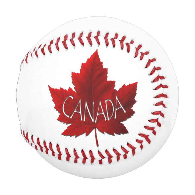 Pelota De Béisbol Grabado en relieve de Canada Souvenir Baseballs (Anverso derecho)