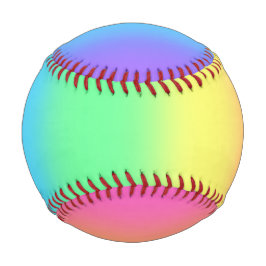 Pelota De Béisbol Gradiente de arco iris