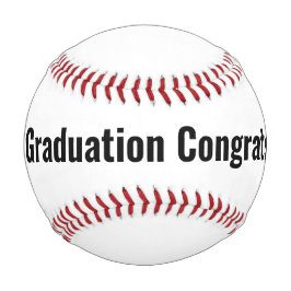 Pelota De Béisbol Graduación de felicitaciones