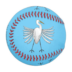 Pelota De Béisbol Gran ilustracion de personalizado de aves de garga