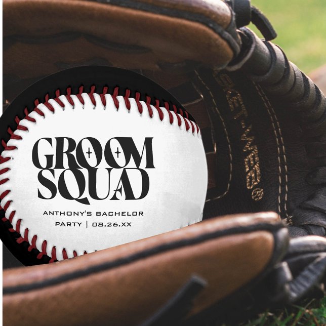 Pelota De Béisbol Groom Squad (Subido por el creador)