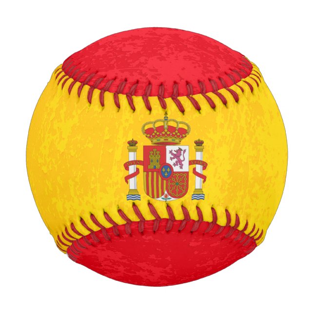 Pelota De Béisbol Grunge textura nombre personalizado de la bandera  (Anverso)