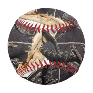 Pelota De Béisbol Guantes De Béisbol En Un Béisbol Personalizado Reg