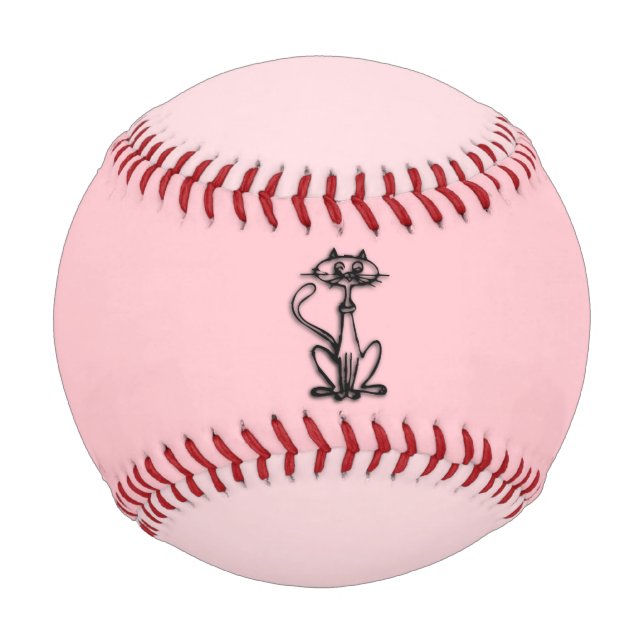 Pelota De Béisbol Guay Cat Two Tone Pink (Reverso)