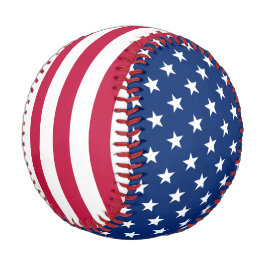 Pelota De Béisbol Guay USA Bandera de los Estados Unidos tira rayas 