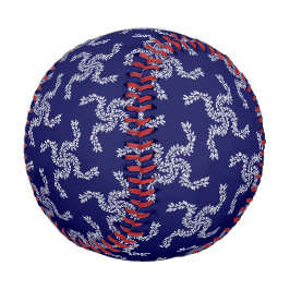 Pelota De Béisbol Guirnalda de Navidad Azul, Decoración de Navidad, 