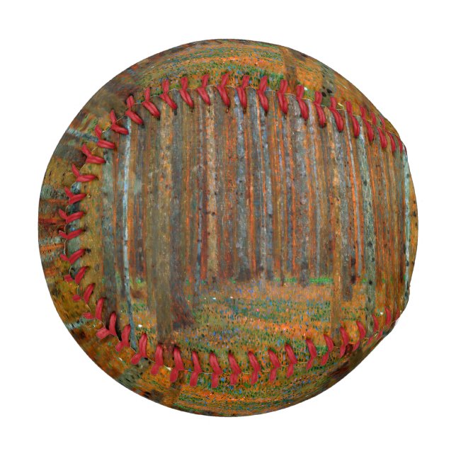 Pelota De Béisbol Gustav Klimt - Bosque Pino de Tannenwald (Anverso izquierdo)