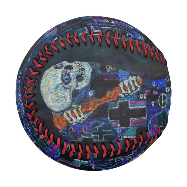 Pelota De Béisbol Gustav Klimt - Muerte y vida (Anverso izquierdo)