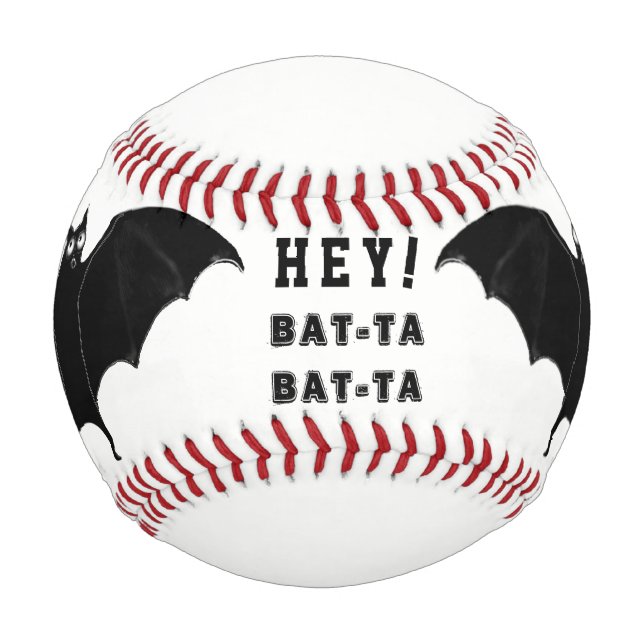 Pelota De Béisbol Halloween de béisbol (Anverso)