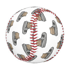 Pelota De Béisbol Halloween, Gris Fantasma, Truco O Tratamiento, Boo