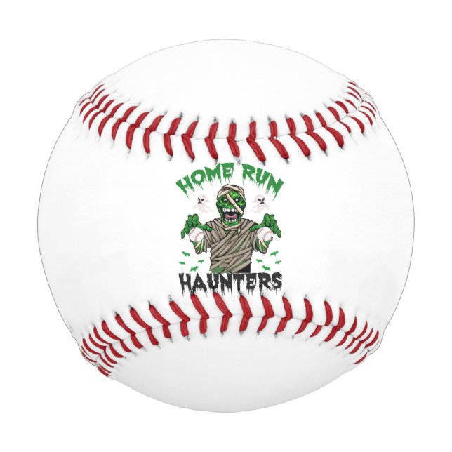 Pelota De Béisbol Halloween Zombie Funny Spookee Halloween (Anverso)