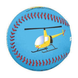 Pelota De Béisbol Helicóptero de personalizado alegre amarillo lindo