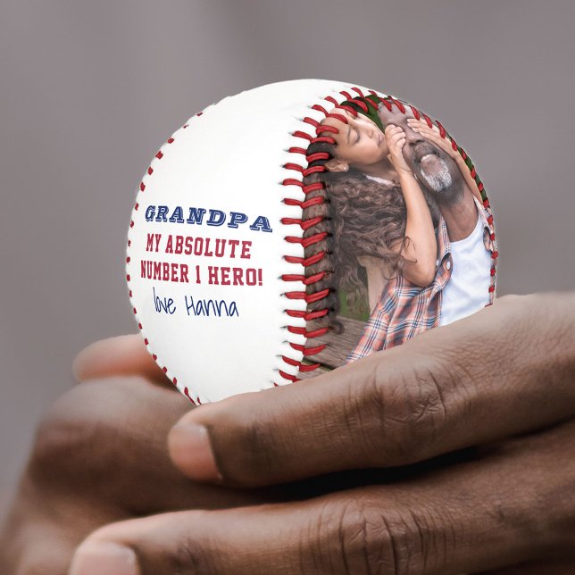 Pelota De Béisbol Héroe número 1 Personalizado 2 Foto (Subido por el creador)