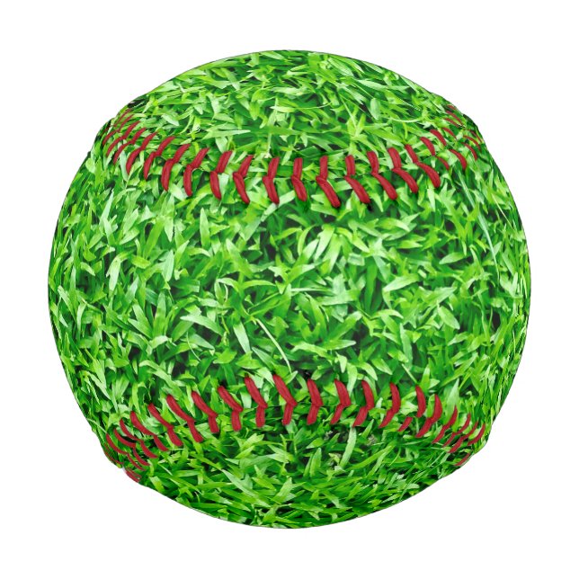 Pelota De Béisbol Hierba verde (Anverso)