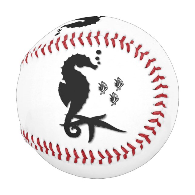 Pelota De Béisbol Hijahorse Inicializado (Reverso Izquierdo)