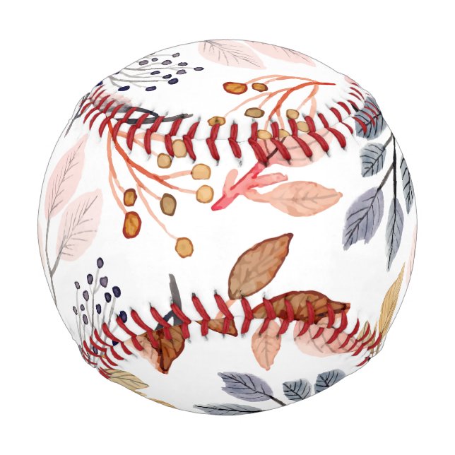 Pelota De Béisbol hojas de árbol (Anverso)