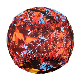 Pelota De Béisbol Hojas de otoño