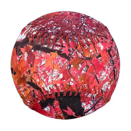 Pelota De Béisbol Hojas rosadas