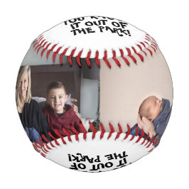 Pelota De Béisbol Homerun Dad Photo Baseball