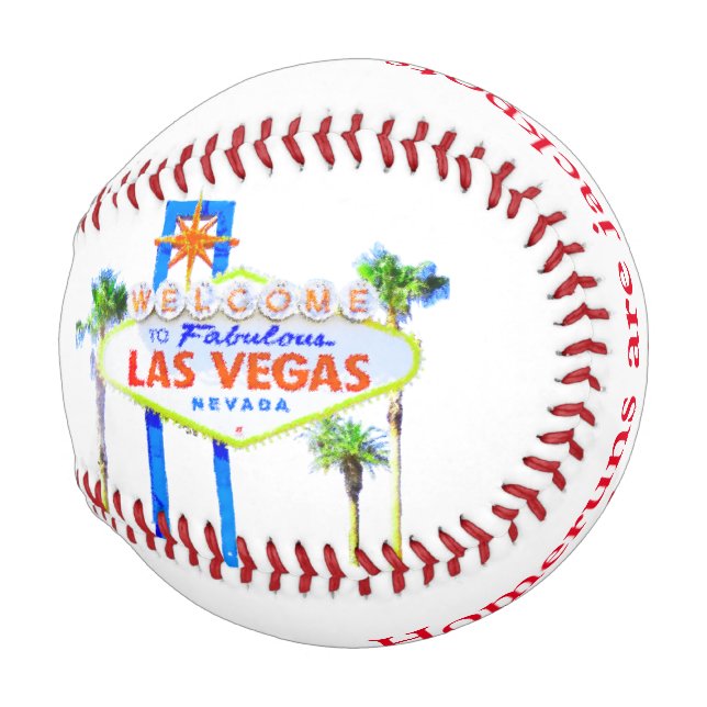 Pelota De Béisbol Homerun del Jackpot de Las Vegas (Anverso derecho)