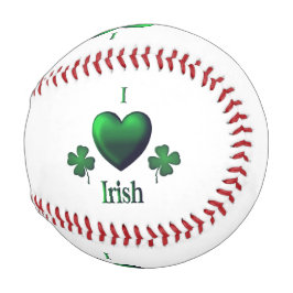 Pelota De Béisbol I Heart Irish