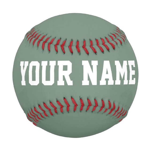 Pelota De Béisbol Idea de regalo de cumpleaños para hombre con texto (Anverso)