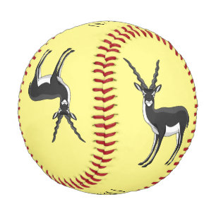 Pelota De Béisbol Ilustracion de antílope negro