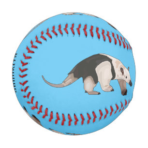 Pelota De Béisbol Ilustración de dibujos animados de Tamandua