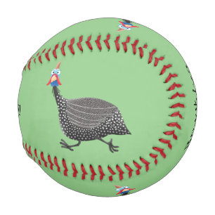 Pelota De Béisbol Ilustracion de personalizado de aves divertidos de