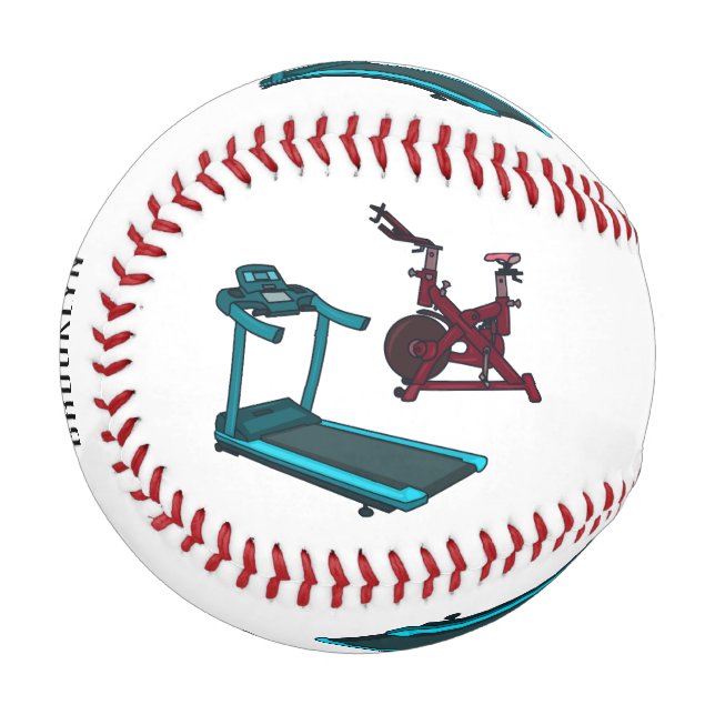 Pelota De Béisbol Ilustracion de personalizado de bicicletas de hila (Anverso izquierdo)