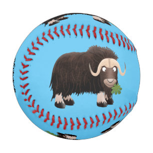 Pelota De Béisbol Ilustracion de personalizado de buey hongo