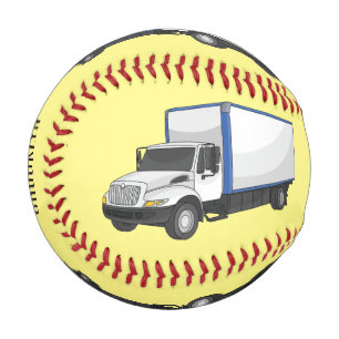 Pelota De Béisbol Ilustracion de personalizado de camiones de cajas