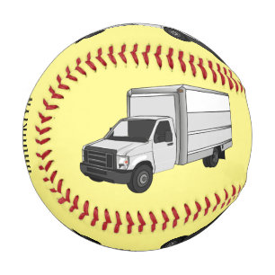 Pelota De Béisbol Ilustracion de personalizado de camiones de cajas