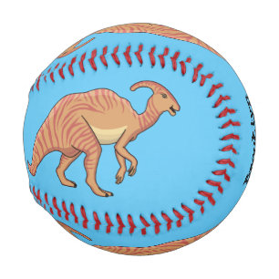Pelota De Béisbol Ilustracion de personalizado de dinosaurios de par