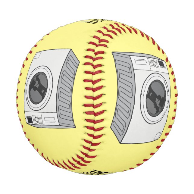 Pelota De Béisbol Ilustracion de personalizado de lavadora (Angular)