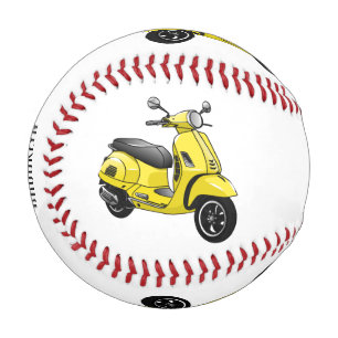 Pelota De Béisbol Ilustracion de personalizado de motocicleta con ci