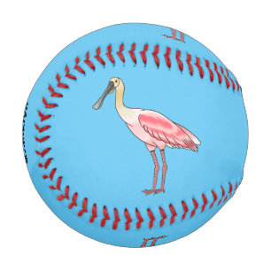 Pelota De Béisbol Ilustracion de personalizado de pájaro cucharón de