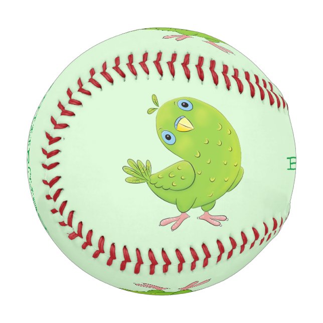 Pelota De Béisbol Ilustracion de personalizado de paracaídas verde l (Anverso izquierdo)