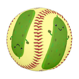 Pelota De Béisbol Ilustracion de personalizado de piquetes alegres