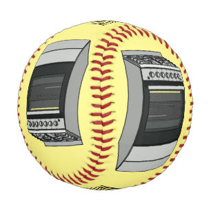Pelota De Béisbol Ilustracion de personalizado eléctrico